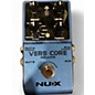 Used Nux Verb Core Deluxe with 8 Different Reverbs and Freeze Effects Effect Processor