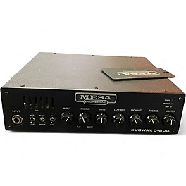 Used MESA/Boogie subway d800 Tube Bass Amp Head