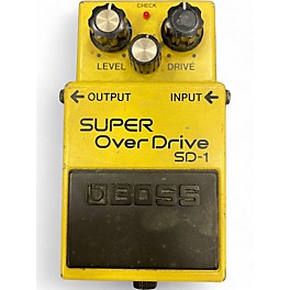 Used BOSS SD1 Super Overdrive Effect Pedal