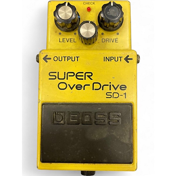 Used BOSS SD1 Super Overdrive Effect Pedal