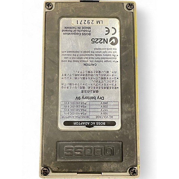 Used BOSS SD1 Super Overdrive Effect Pedal