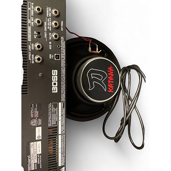 Used BOSS MKII KTN 100W 1X12 KATANA Guitar Combo Amp