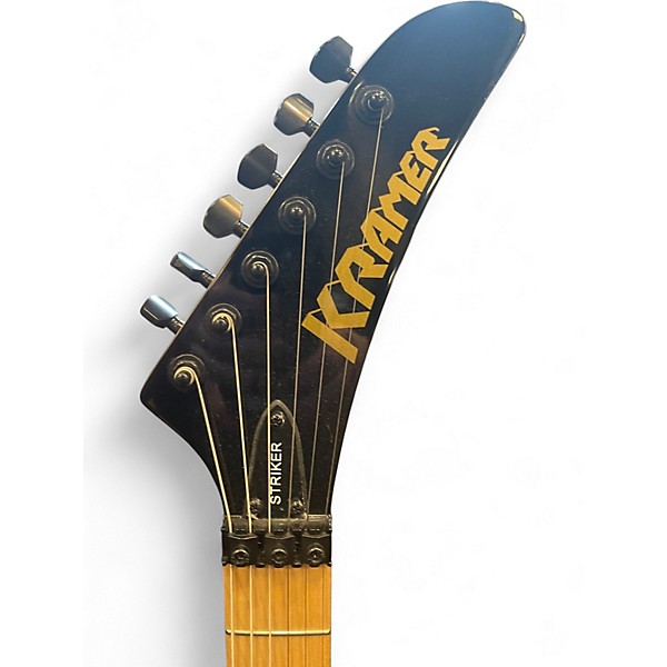 Used Kramer Striker HSS Atomic Pink Solid Body Electric Guitar