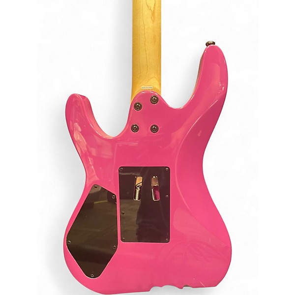 Used Kramer Striker HSS Atomic Pink Solid Body Electric Guitar