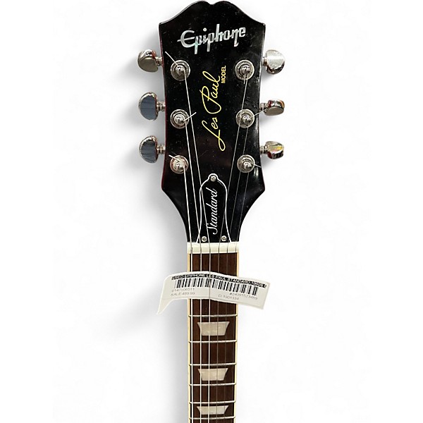 Used Epiphone Les Paul Standard 1960s Bourbon Burst Solid Body Electric Guitar