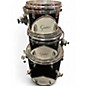 Used Gretsch Drums 5 Piece Renown 57 Black and White Drum Kit