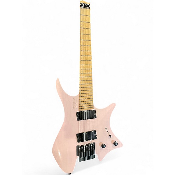 Used 2017 strandberg ORIGINAL NX7 Shell Pink Solid Body Electric Guitar