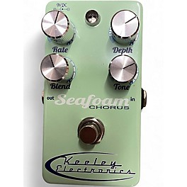 Used Keeley SEAFOAM CHORUS Effect Pedal
