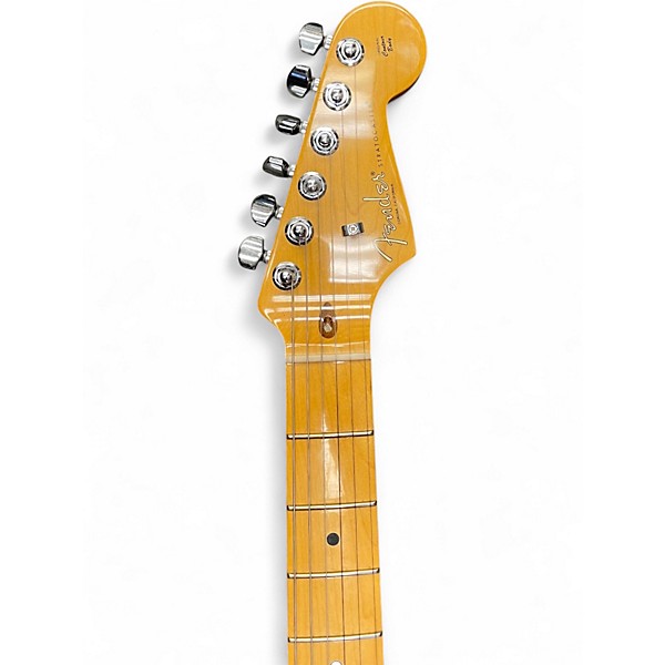 Used 2022 Fender American Professional II Stratocaster HSS White Solid Body Electric Guitar