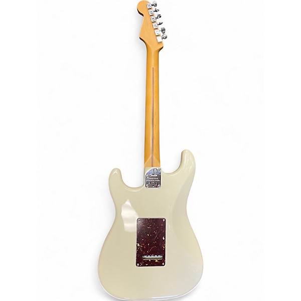 Used 2022 Fender American Professional II Stratocaster HSS White Solid Body Electric Guitar