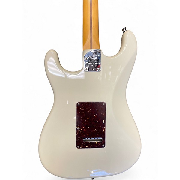 Used 2022 Fender American Professional II Stratocaster HSS White Solid Body Electric Guitar