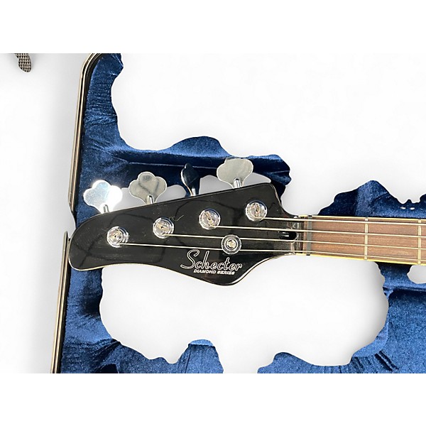 Used Schecter Guitar Research DUG PINNICK BARON-H Black Electric Bass Guitar