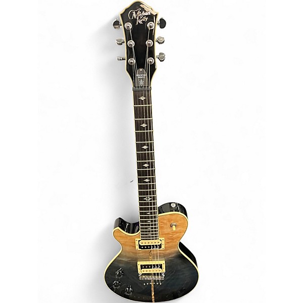 Used Michael Kelly PATRIOT INSTINCT BOLD LEFT HANDED PARTIAL ECLIPSE Electric Guitar