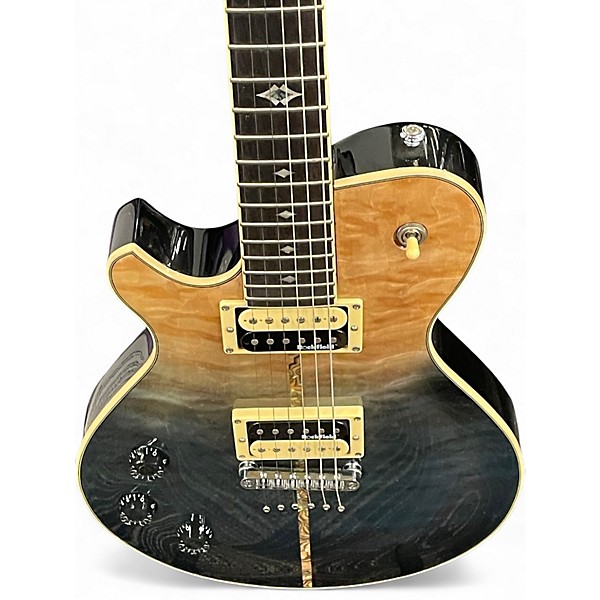Used Michael Kelly PATRIOT INSTINCT BOLD LEFT HANDED PARTIAL ECLIPSE Electric Guitar