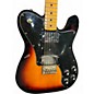 Used Fender Deluxe Telecaster 2 Tone Sunburst Solid Body Electric Guitar