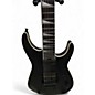 Used Jackson JEFF LOOMIS SL7 SOLOIST Black Solid Body Electric Guitar