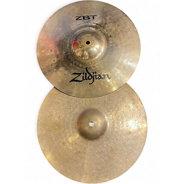 Used Zildjian 14in ZBT Hi Hat Pair Cymbal
