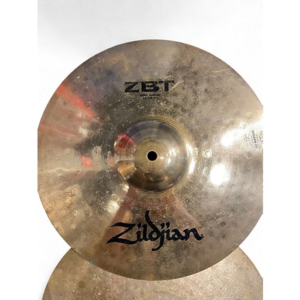 Used Zildjian 14in ZBT Hi Hat Pair Cymbal