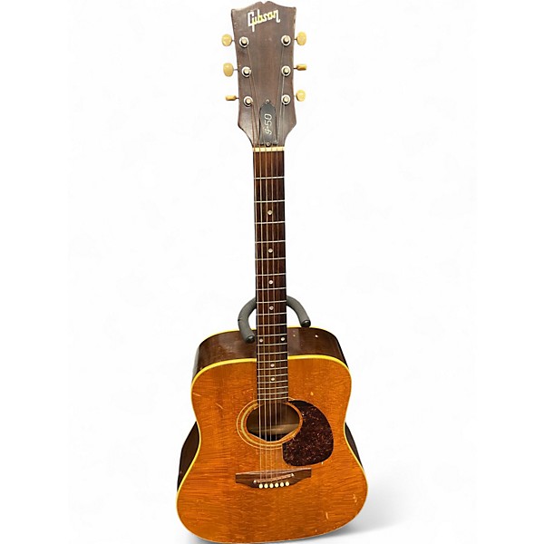 Vintage 1970s Gibson J50 Natural Acoustic Guitar