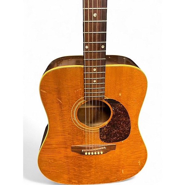 Vintage 1970s Gibson J50 Natural Acoustic Guitar