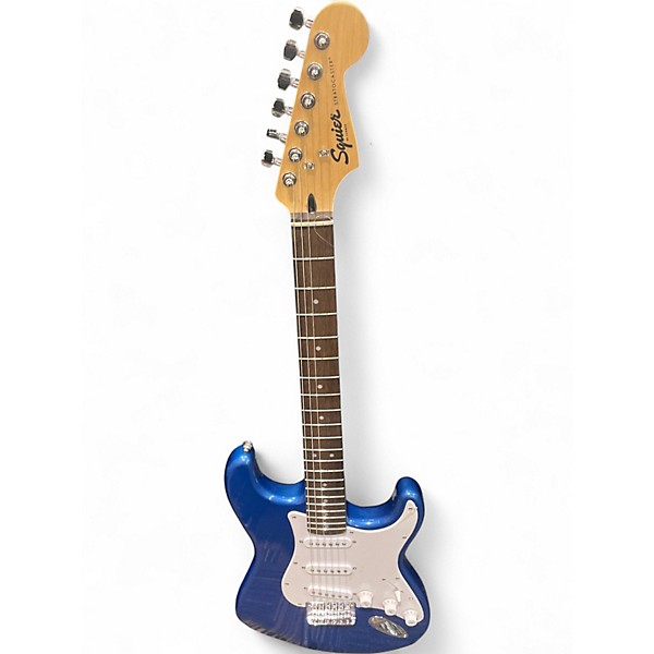 Used Squier SONIC STRATACASTER COBALT BLUE Solid Body Electric Guitar