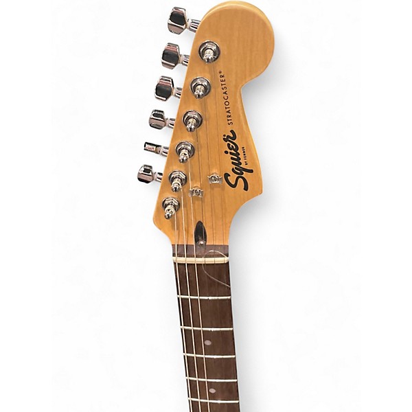 Used Squier SONIC STRATACASTER COBALT BLUE Solid Body Electric Guitar