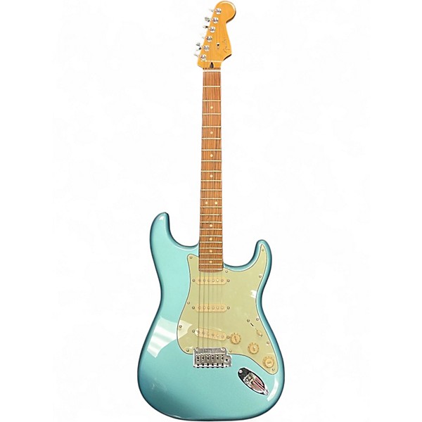 Used Fender Player Plus Stratocaster Opal Spark Solid Body Electric Guitar