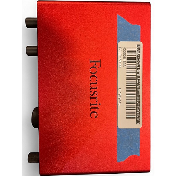Used Focusrite Scarlett 4i4 Audio Interface