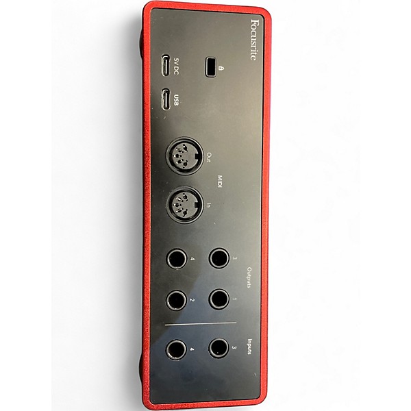 Used Focusrite Scarlett 4i4 Audio Interface