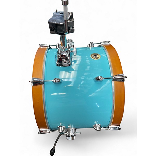 Used TAMA 4 Piece Club Jam Aqua Blue Drum Kit