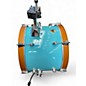 Used TAMA 4 Piece Club Jam Aqua Blue Drum Kit