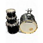 Used Yamaha 4 Piece Tour Custom Black Drum Kit thumbnail