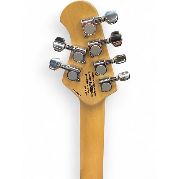 Used Ernie Ball OLP FLAMED GOLD Solid Body Electric Guitar