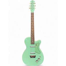 Used Danelectro U2 56 Seafoam Green Solid Body Electric Guitar