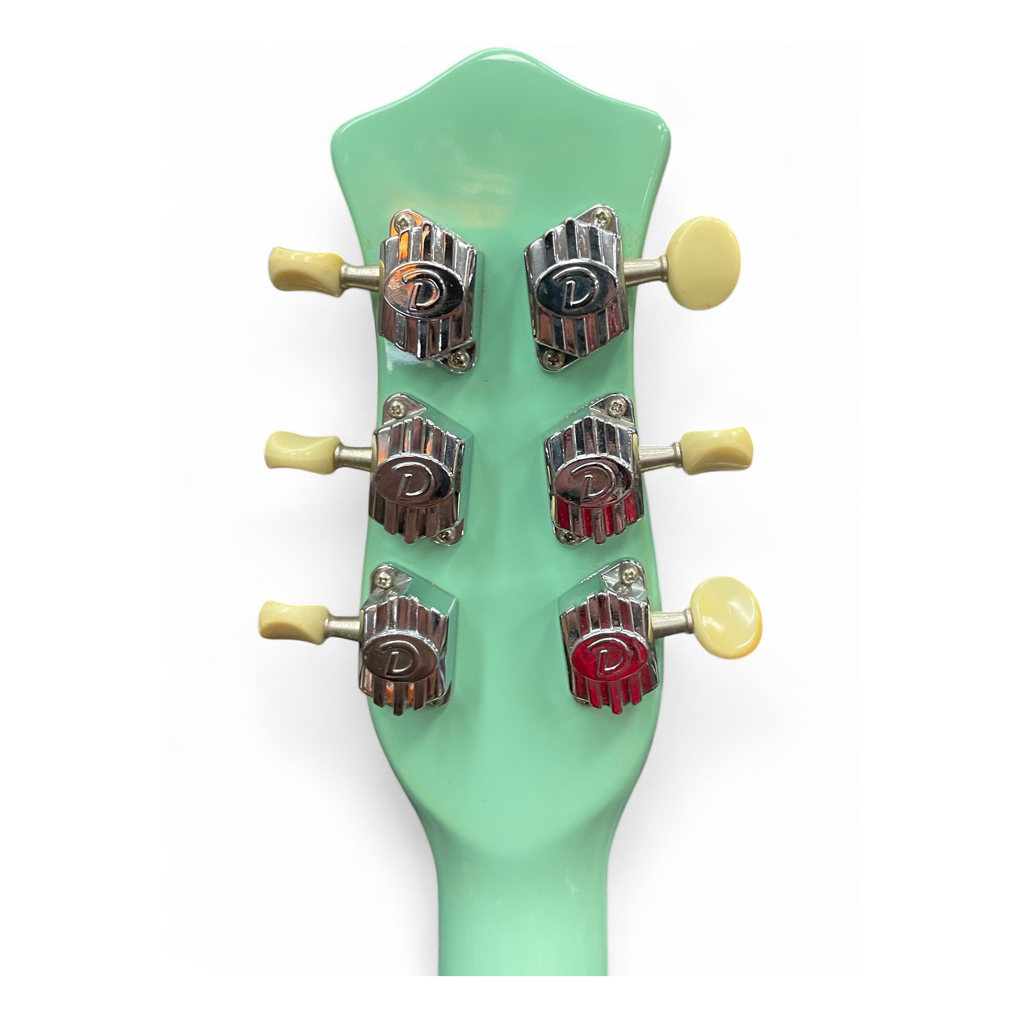 Used Danelectro U2 56 Seafoam Green Solid Body Electric Guitar