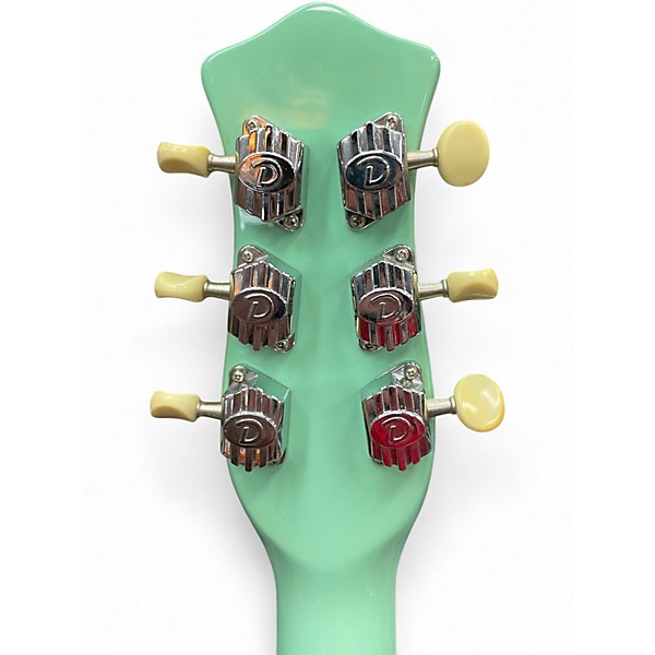 Used Danelectro U2 56 Seafoam Green Solid Body Electric Guitar