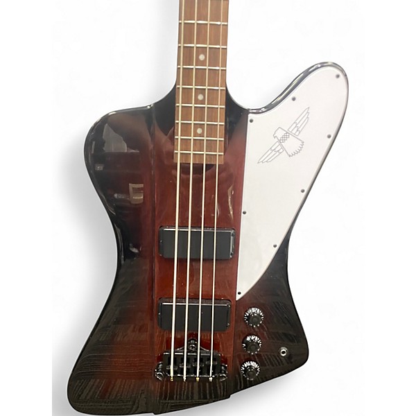 Used 2024 Epiphone Thunderbird e1 Sunburst Electric Bass Guitar