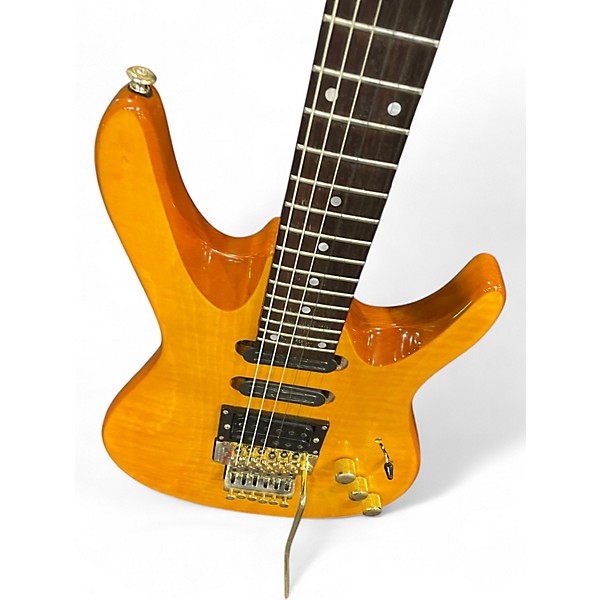 Used Samick CUSTOM PRO SHOP Natural Solid Body Electric Guitar