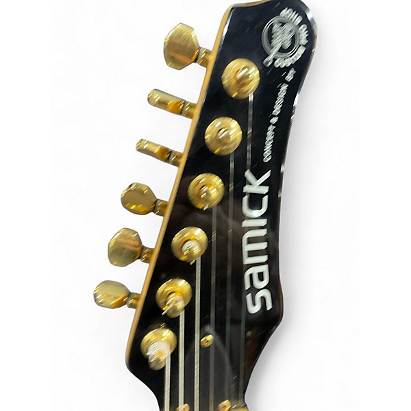 Used Samick CUSTOM PRO SHOP Natural Solid Body Electric Guitar