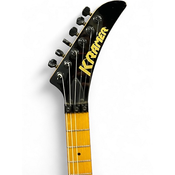 Used Kramer FR424 Blue Solid Body Electric Guitar