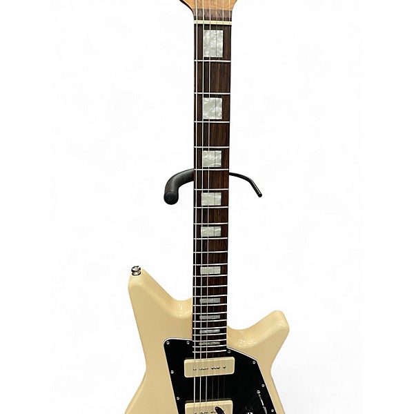 Used Sterling by Music Man ALBERT LEE AL40P Cream Solid Body Electric Guitar