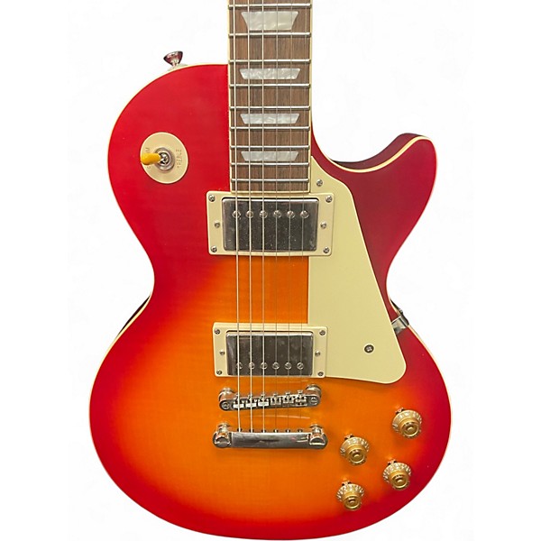 Used Epiphone Les Paul inspired by Gibson factory burst Solid Body Electric Guitar