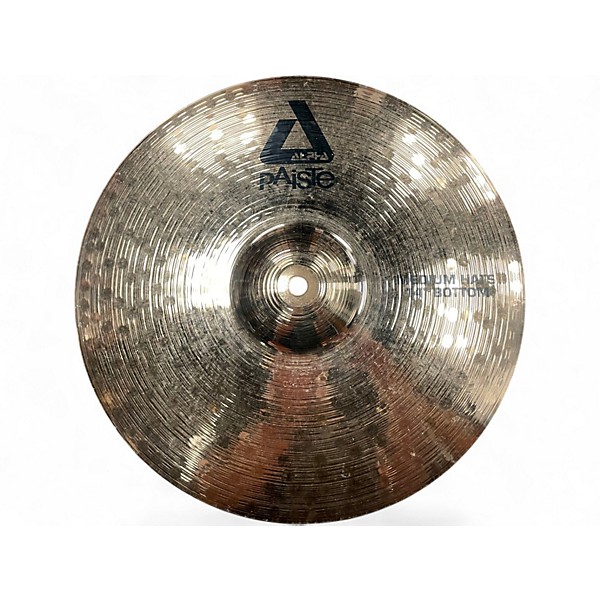 Used Paiste 14in Medium Hi Hat Pair Cymbal