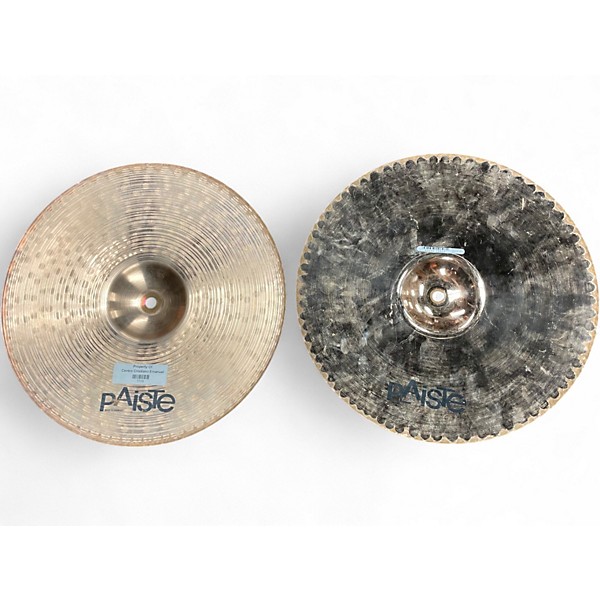 Used Paiste 14in Medium Hi Hat Pair Cymbal