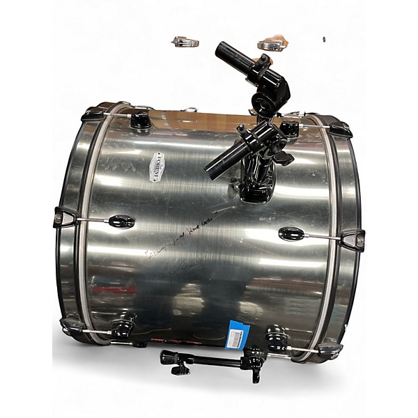 Used Pearl 5 Piece Forum Silver Drum Kit