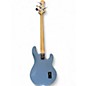 Used Sterling by Music Man stingray Blue Electric Bass Guitar
