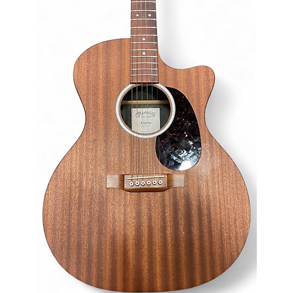 Used Martin GPC-X2 Natural Acoustic Electric Guitar