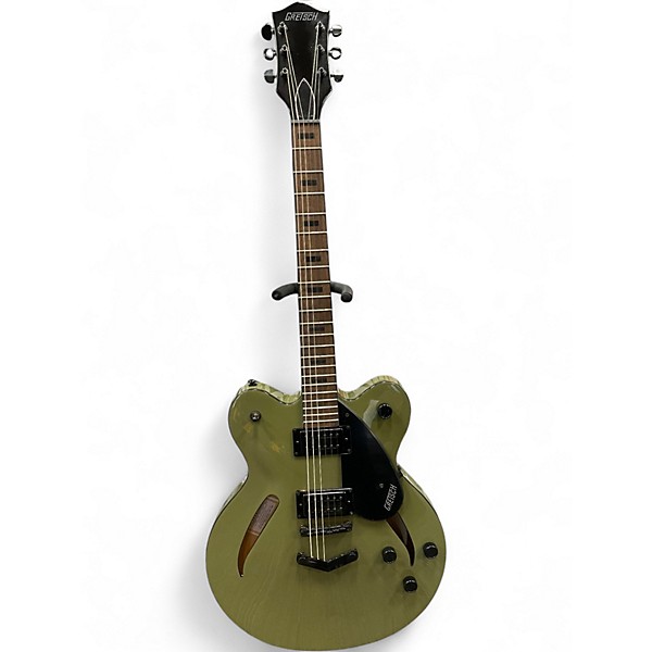 Used Gretsch Guitars Streamliner CAT CB Royal Olive Hollow Body Electric Guitar
