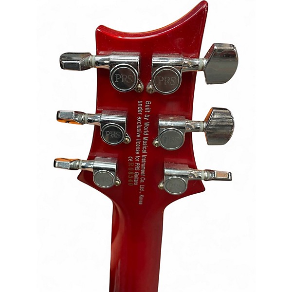 Used PRS SE Custom 24 Cherry Sunburst Solid Body Electric Guitar