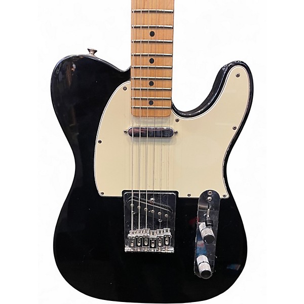 Used 2008 Fender Standard Telecaster Black Solid Body Electric Guitar